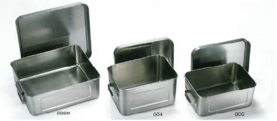 オールステンレス二重保温食缶『マイルドボックス』