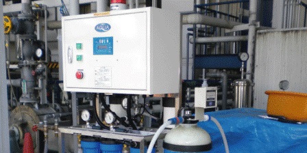 アクリアシリーズ納入実績　電子部品メーカー　洗浄水