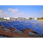 Steel solar power generation mounting frame