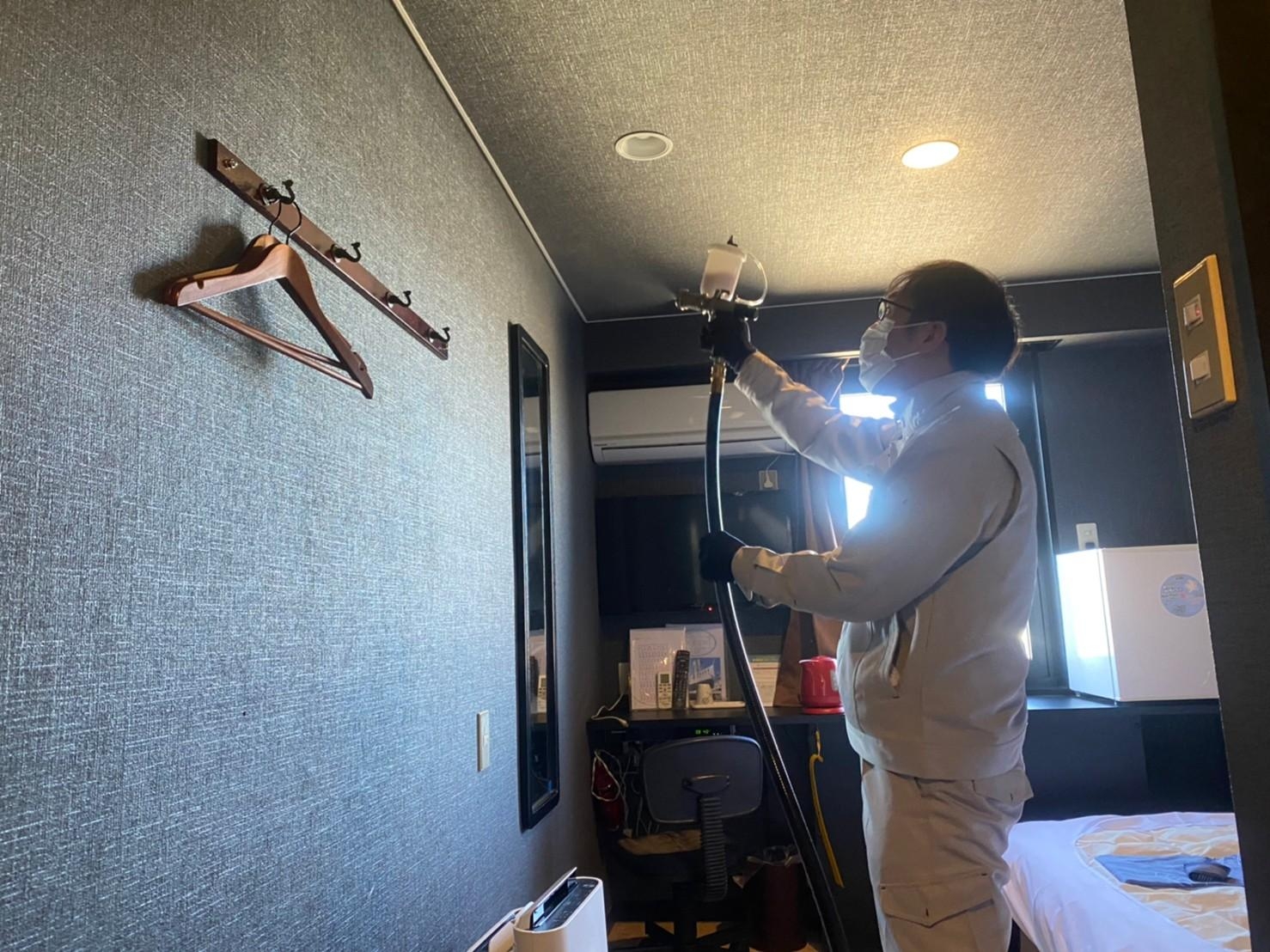 室内用・抗菌・抗ウイルス施工