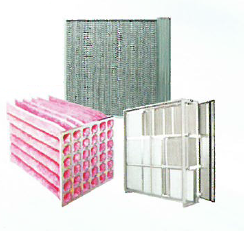 エアフィルタ『中・高性能ユニットフィルタ』