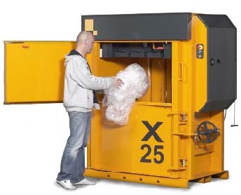 縦型圧縮梱包機・減容機『SX-V7050』 | アステックECO - Powered by