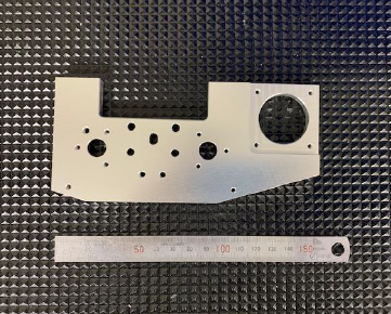 【半導体製造装置部品】　アルミ部品加工事例