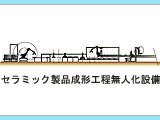 セラミック製品成形工程無人化設備
