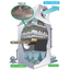Exhaust gas treatment of the drying furnace