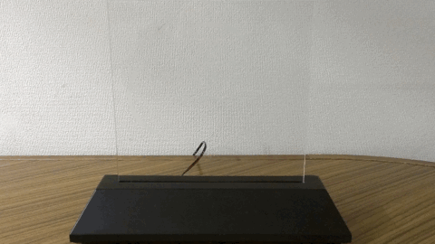 とうめい表示器