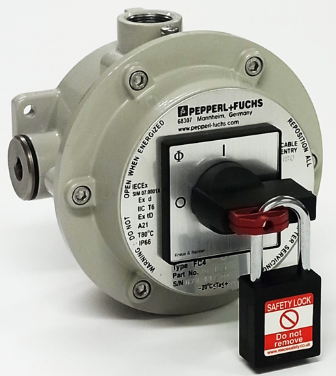 ディスコンスイッチ（耐圧防爆構造タイプ）