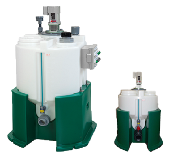 撹拌機付きポリエチレン製タンク（容量１００ℓ） 撹拌機付きポリエチレン製タンク（容量100ℓ）