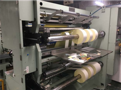 リワインドスリッター機　原紙スリット加工サービス