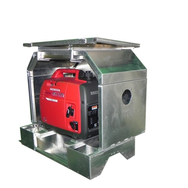 消音ボックス『ポータブル発電機用消音ボックス（夜間専用）』