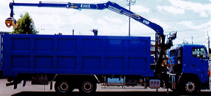 イタリア製コプマクレーン&木材グラップル『L120Z』