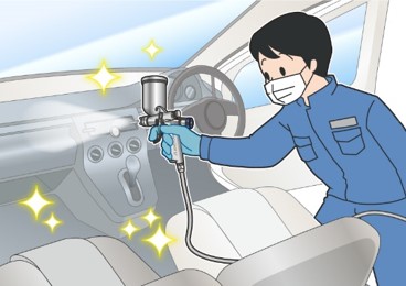 光触媒用スプレーガン導入事例】光触媒コーティング施工※動画あり