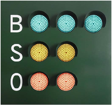 野球判定表示盤（スコアボード）