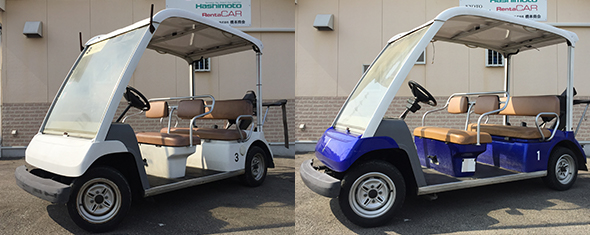 ゴルフカート　レンタルサービス