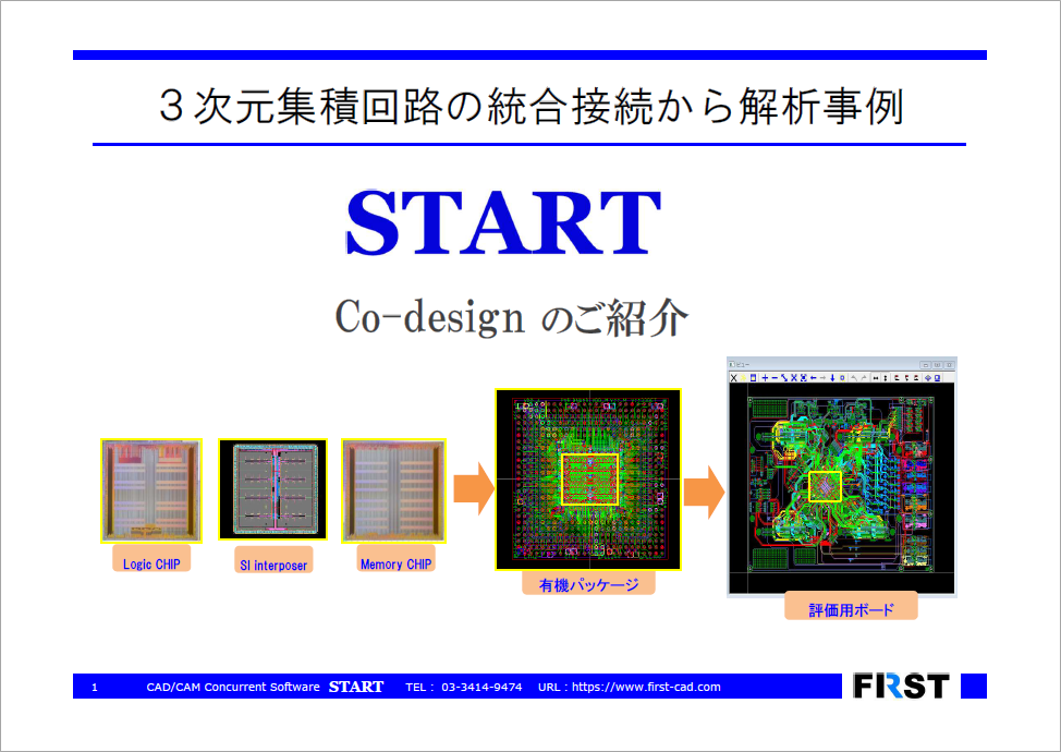 【START解析事例】3次元集積回路の統合接続