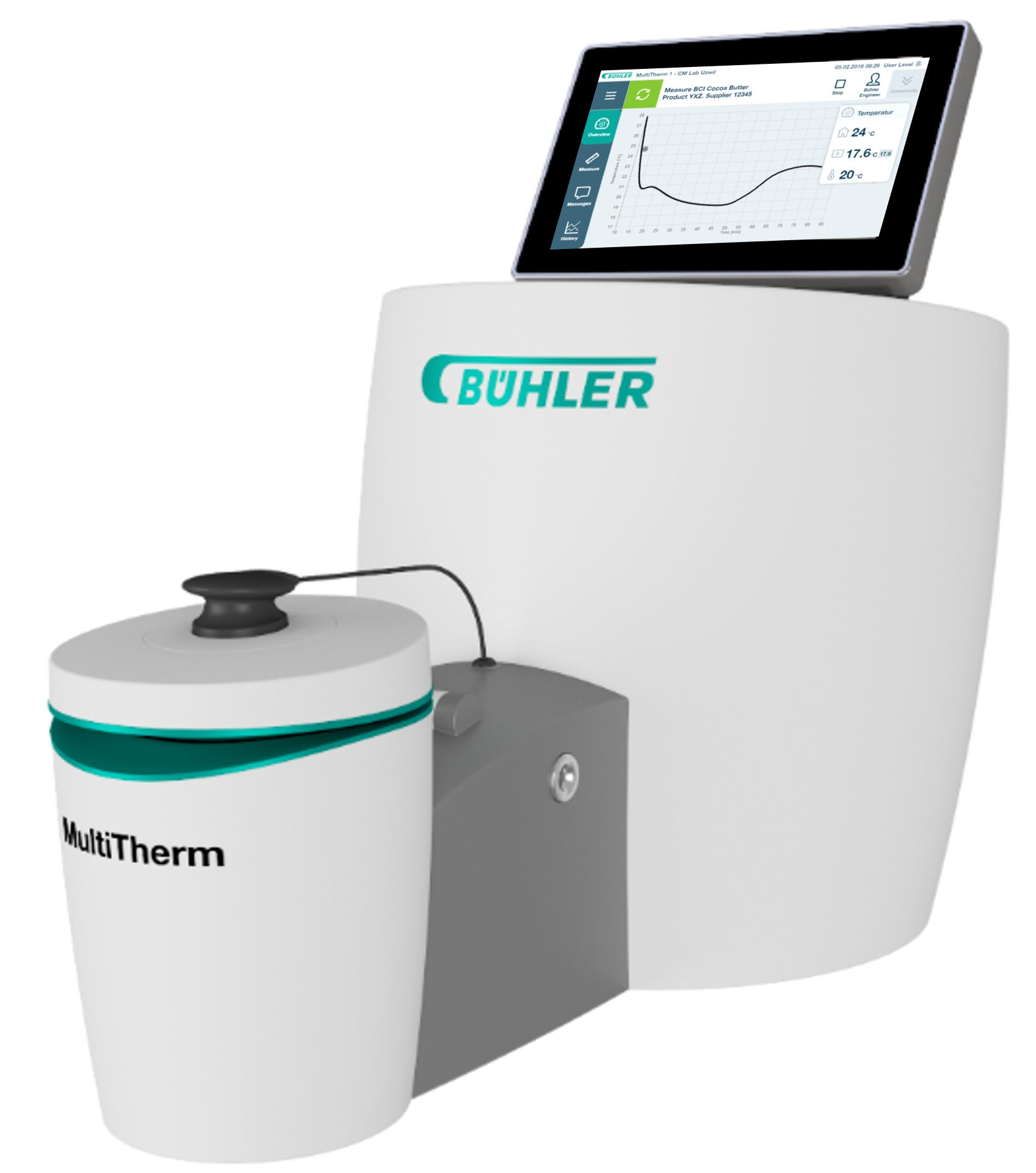 チョコレート、カカオマス用テンパーメーター MultiTherm