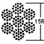 Osaka Court Rope Wire Rope SC Type
