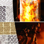 High-temperature heat-insulating material "GENTEX Dual Mirror Aluminized Cloth"