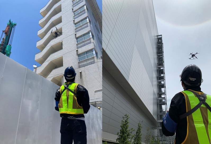 ドローンによる調査事業