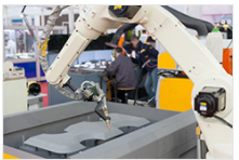 多台持ち・他工程をロボットで自動化