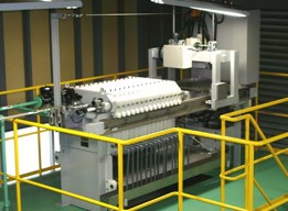 全自動小型圧搾フィルタープレス