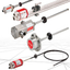 Non-contact absolute linear scale for machine tools and processing machines.