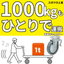 A caster capable of carrying 1 ton by a single person [Case studies for problem-solving will also be introduced].
