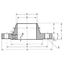 JIS standard flange "Water Supply Flange F15 (Equivalent to Old Drinking Water Type 1)"