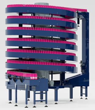 オランダ　Apollo社　スパイラルコンベアー