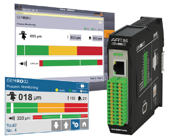 工具ホルダ振れ検知システム『GEMRO02』