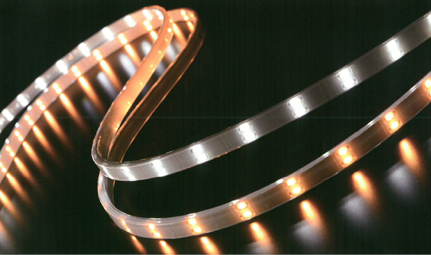 7種類の色温度・24種類のラインアップ『屋内外兼用テープライト』