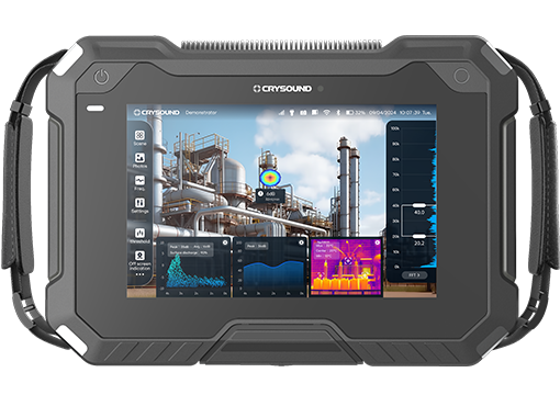 0.0028L/min～の微小なエアリークを検知！ 超音波カメラ サニー