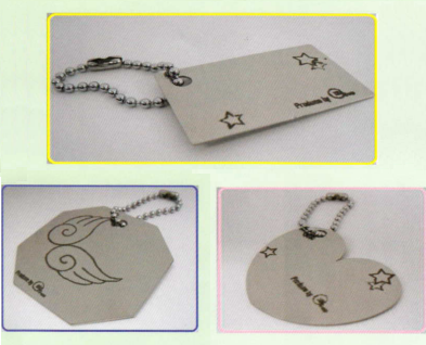 オリジナルステンレス  製アクセサリー「ハッピーチャーム」