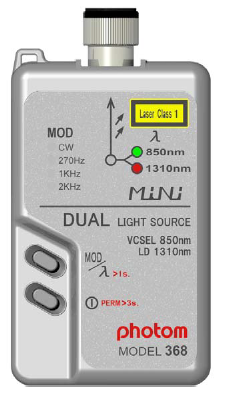 MiNiデュアル光源『MiNi368』