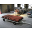 4WS towing cart with 2 stacked pallets
