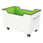 Large cart garbage bin 1000L / Item number MB21P-1000K