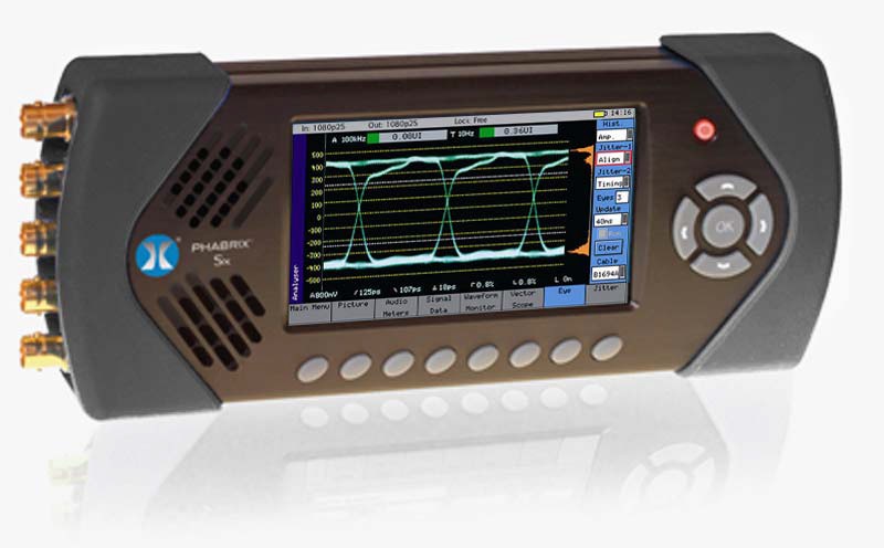 ジェネレータ/モニター/アナライザ 「PHABRIX SxE」