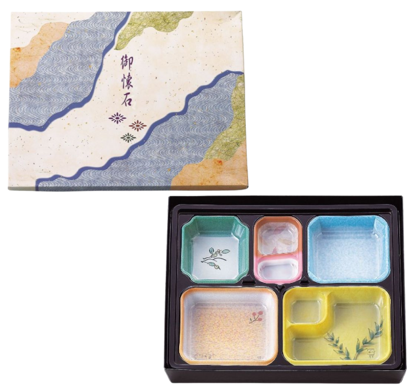 松花堂・会席に使用できる大型紙BOX容器 TS-BOX110