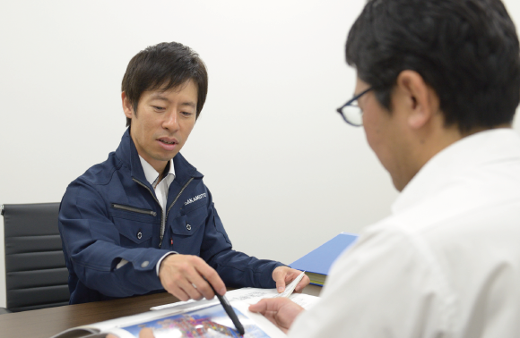 協力会社とのネットワークを強化し、様々なご要望にお応えします。