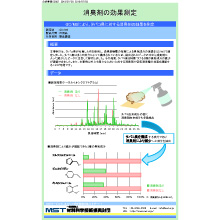 【分析事例】消臭剤の効果測定