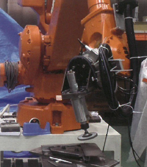 ロボットによる加工・デバリング