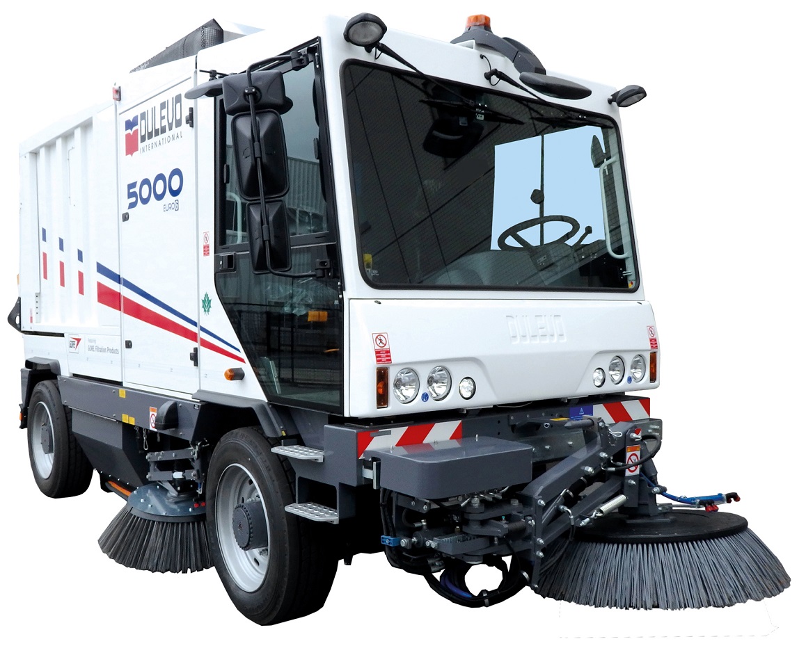 大型搭乗式スイーパー（路面清掃車）5000VE