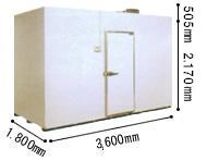 プレハブ冷凍庫（1.5坪タイプ） プレタロウ | イプロスものづくり