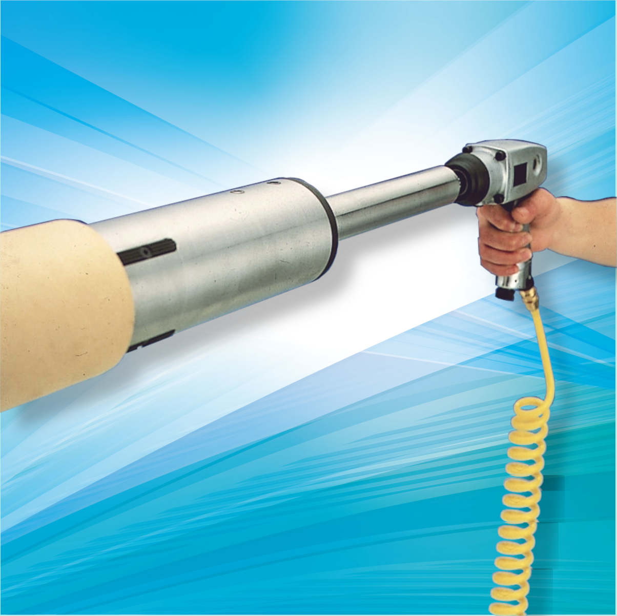 ニューマチックメカシャフト（メカニカルシャフト・紙管把持