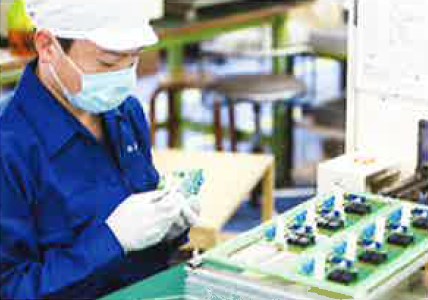 『電子部品の請負事業』