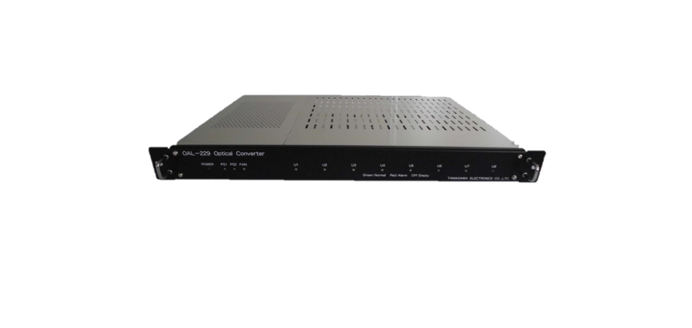 ラックマウント型E/O・O/Eコンバータ OAL-229