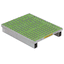 Pipe narrowing "Color Y-bar grating" ditch cover elevation