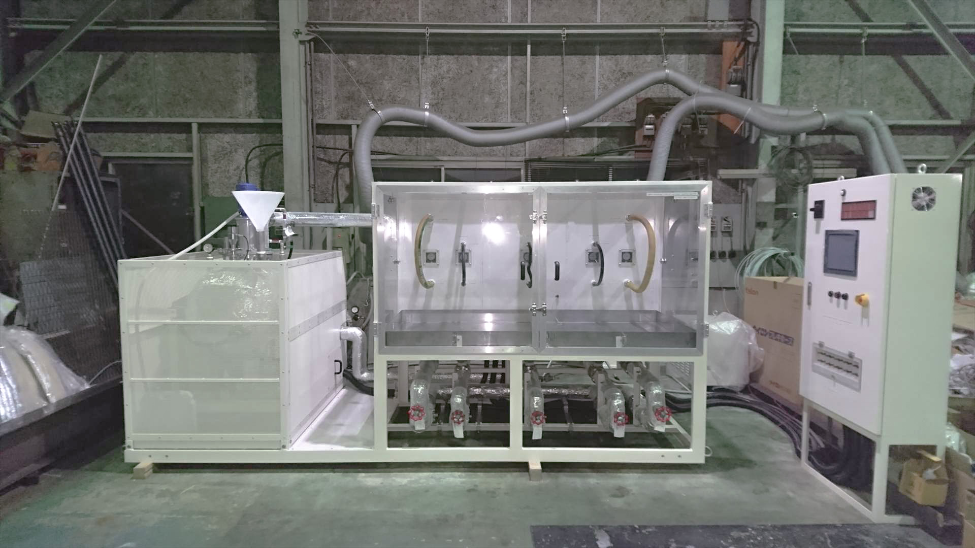 自動車専用熱交換器の耐久試験用「熱交換部材腐食試験装置」