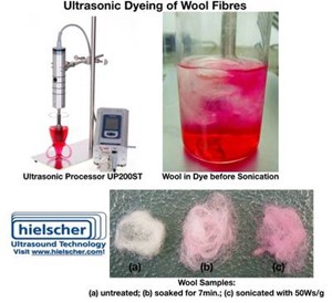 ヒールッシャー社　強力超音波アシスト染色