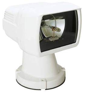 リモコン式サーチライト　三信船舶　RGL-40E　LED　24V40W　サーチロボ　RGL40E HR-55 ハロゲンランプ式リモコンサーチライト マリン用品の海遊社